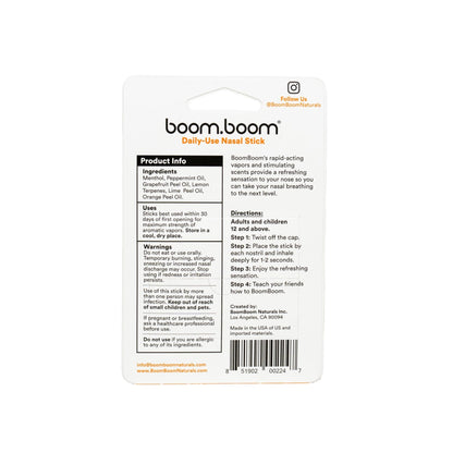 BoomBoom Nasal Stick | Vapor Flow Technology – Tropical