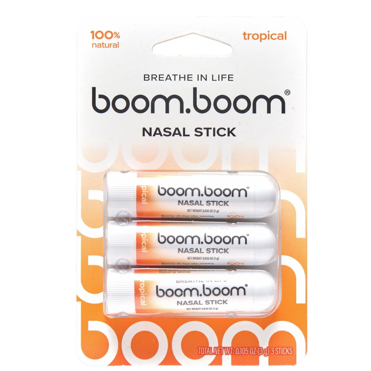 BoomBoom Nasal Stick | Vapor Flow Technology – Tropical