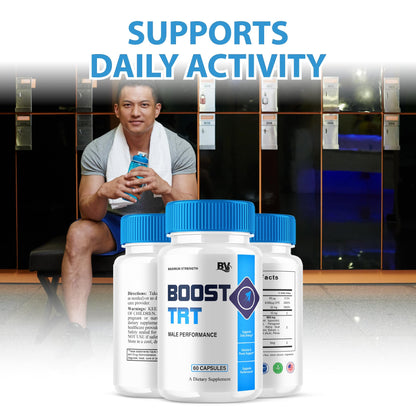 BoostTRT 2 Pack – Maximum Strength Performance & Multivitamin (120 Caps)