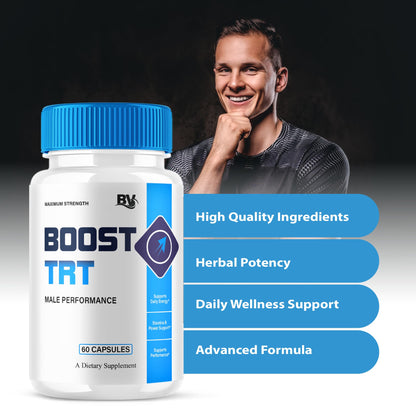 BoostTRT 2 Pack – Maximum Strength Performance & Multivitamin (120 Caps)