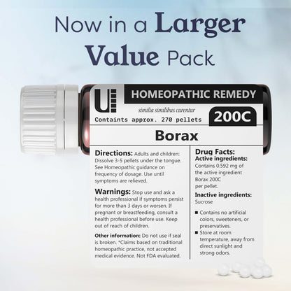 Borax 200C Homeopathic Remedy, Urenus