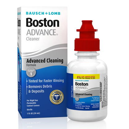 Boston Advance Cleaner 1oz – RGP Lens Cleaning Solution | Bausch + Lomb