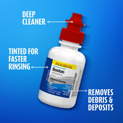 Boston Advance Cleaner 1oz – RGP Lens Cleaning Solution | Bausch + Lomb