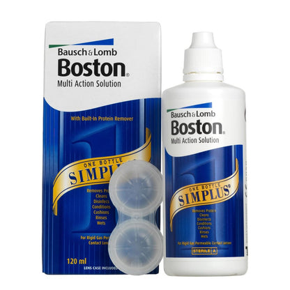 Boston Simplus® Multi-Action Solution 120mL | Sterile Contact Lens Solution