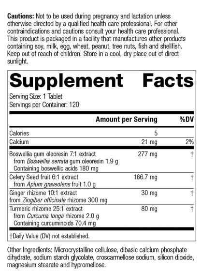 Boswellia Complex 120t by MediHerb – Herbal Supplement