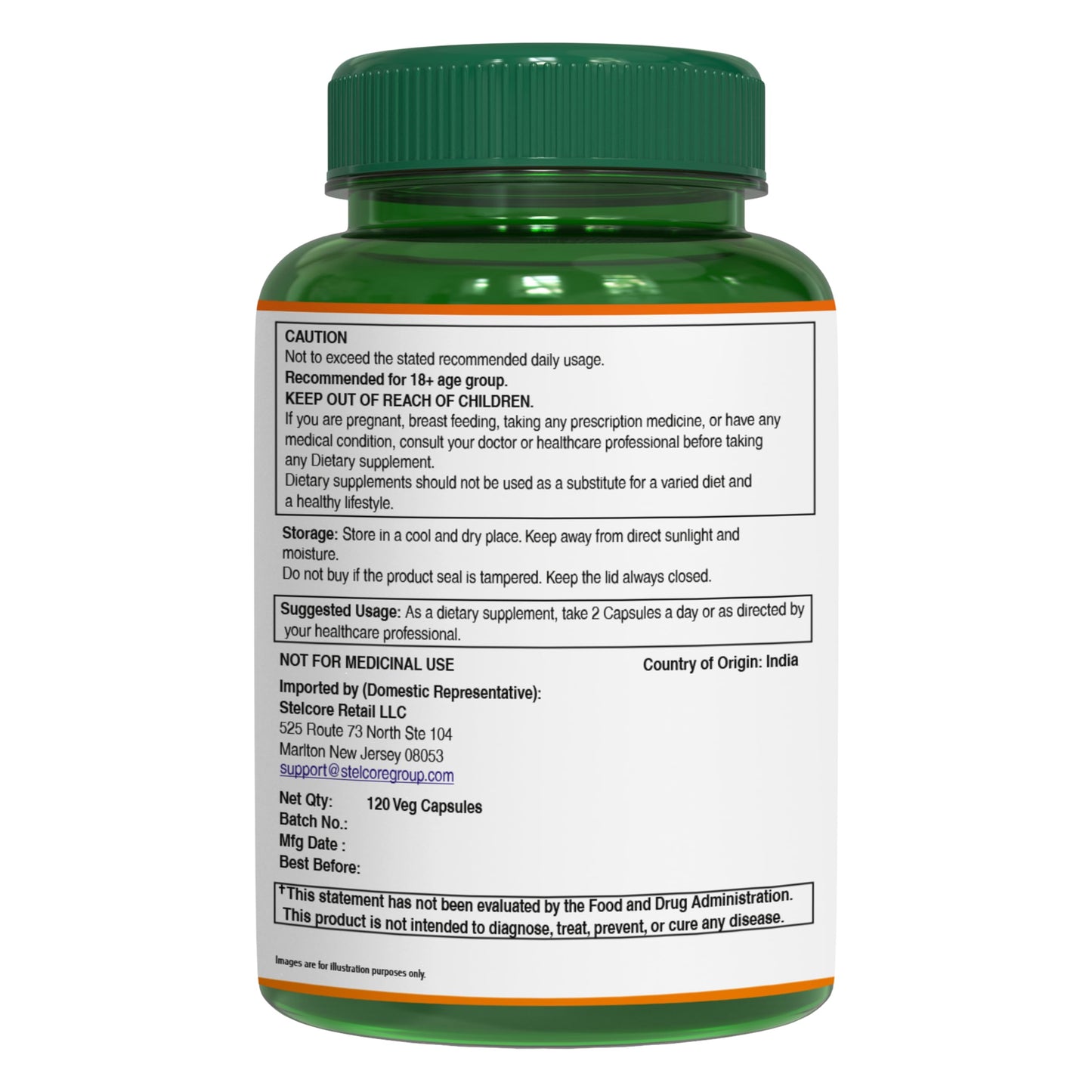 Pure Nutrition Boswellia Serrata 15:1 Extract 600mg - 120 Caps | 65% Boswellic Acids | Non-GMO