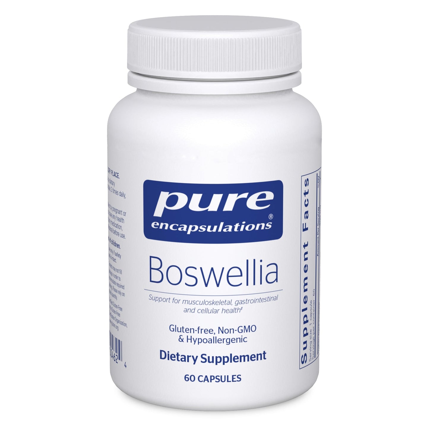 Pure Encapsulations Boswellia – Joint Health & Digestive Support (60 Caps) – Non-GMO & Vegan