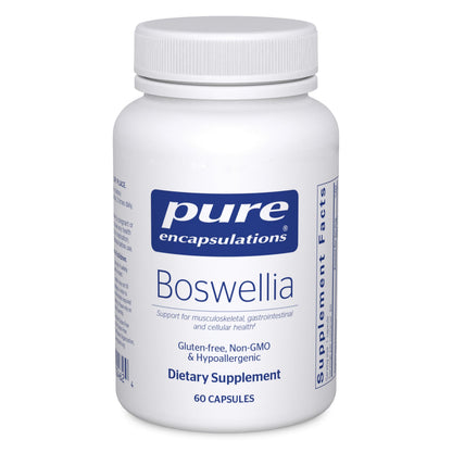 Pure Encapsulations Boswellia – Joint Health & Digestive Support (60 Caps) – Non-GMO & Vegan