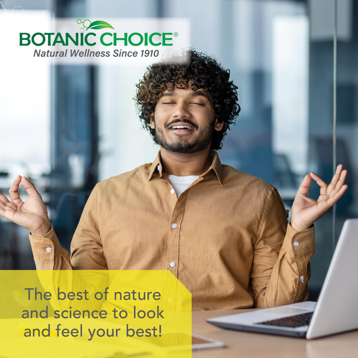 Botanic Choice Lemon Balm Liquid Extract - Alcohol Free & Gluten Free | 1 oz