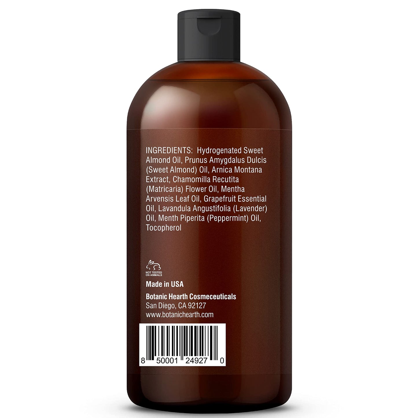 Botanic Hearth Sore Muscle Massage Oil with Arnica Montana Extract - 8 oz