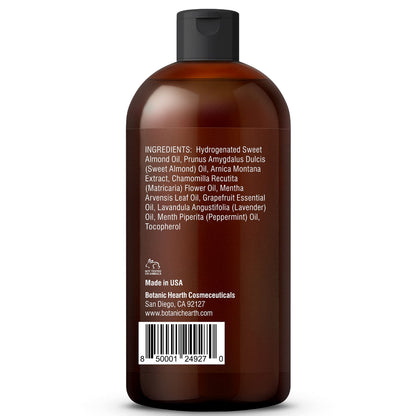 Botanic Hearth Sore Muscle Massage Oil with Arnica Montana Extract - 8 oz