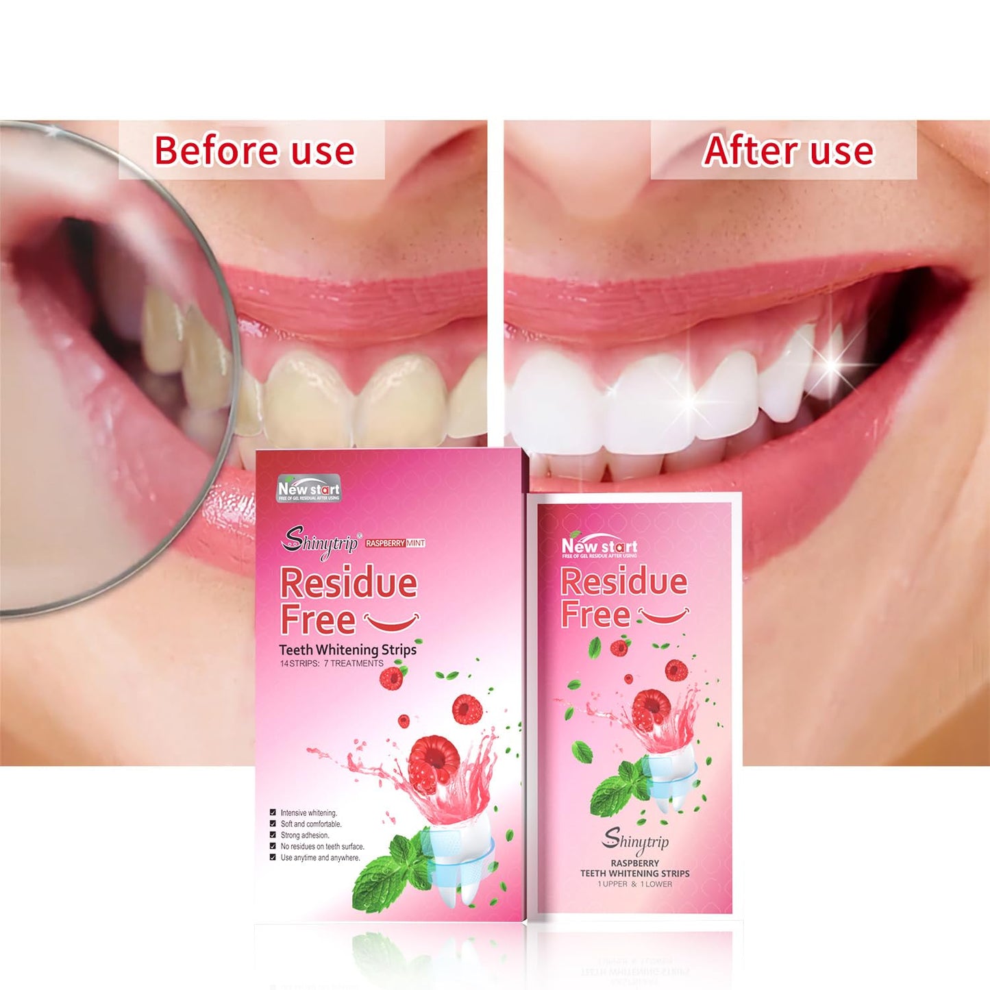Botare Teeth Whitening Strips for Sensitive Teeth – Fast 7-Day Results