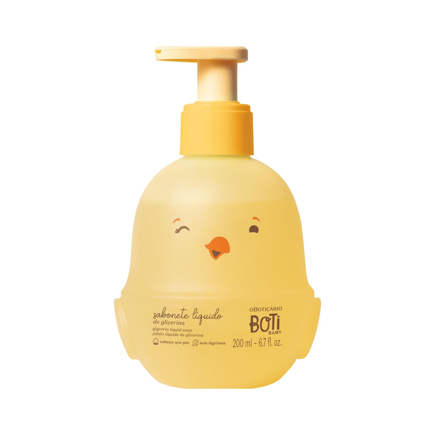 O Boticário Boti Baby Liquid Soap – Hair & Body Cleanser 200 ml (6.7 oz)