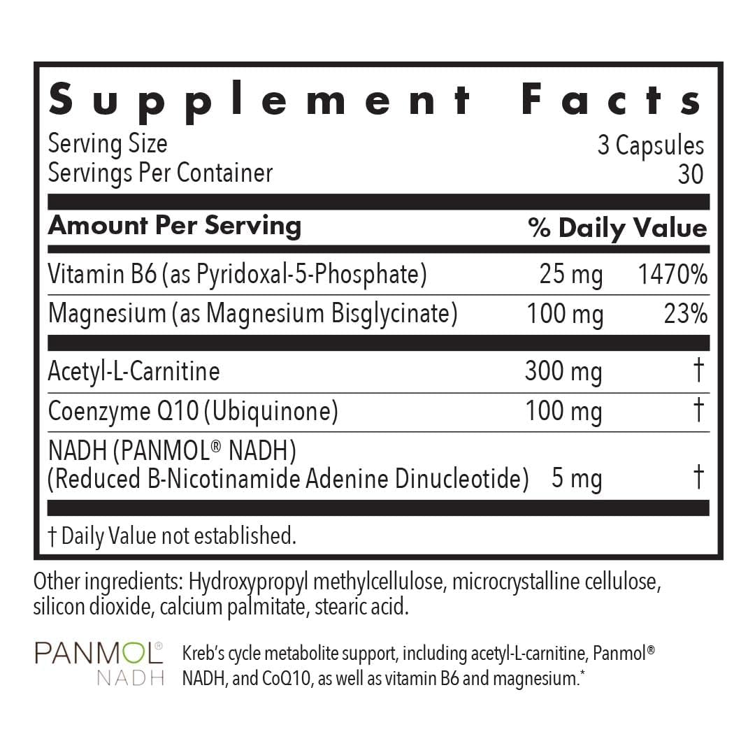 Allergy Research Group Mitochondrial Cofactors — 90 Vegetarian Capsules