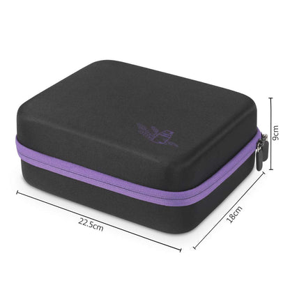 JSVER Essential Oil Storage Case – 30 Bottles Travel Organizer