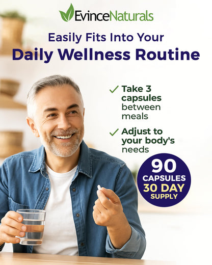 Probiotic & Prebiotic Supplement – 5 Billion CFU, 6 Strains | Digestive & Immunity Support