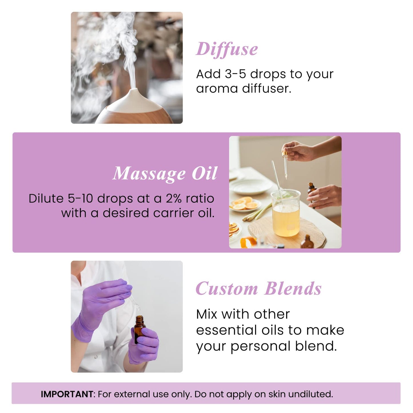 Handcraft Blends Lavender Essential Oil – 4 Fl Oz – 100% Pure & Natural, Premium Grade