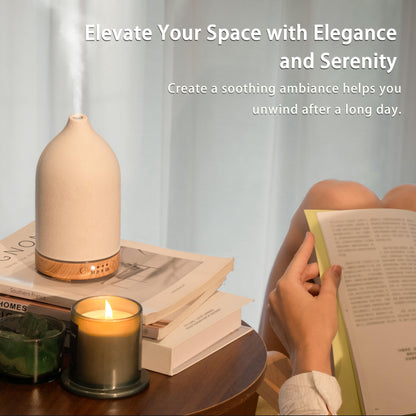 BOXING Essential Oil Diffuser - 3-in-1 Aromatherapy, 7 Night Light Colors, 100ml, Auto Shut-Off