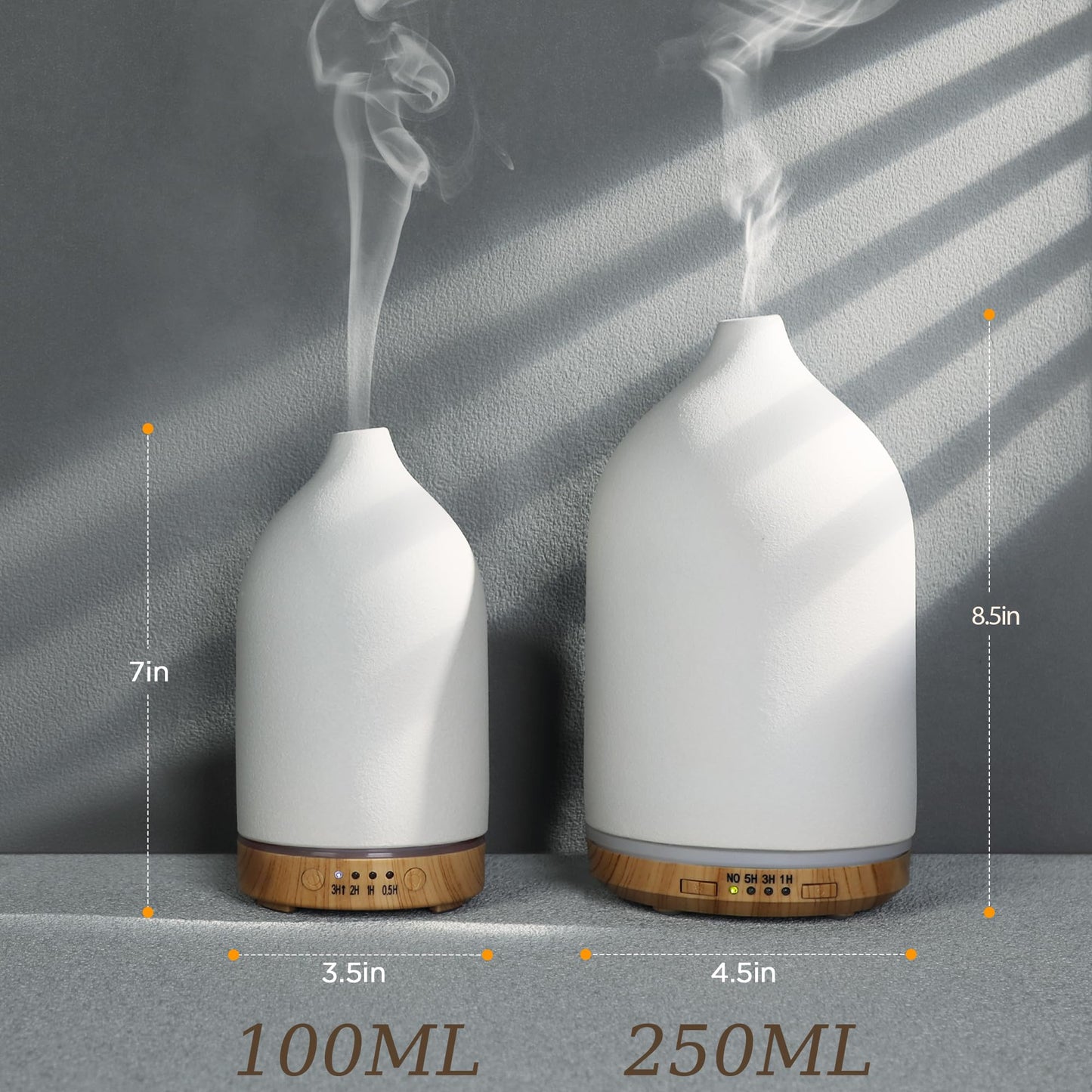 BOXING Essential Oil Diffuser - 3-in-1 Aromatherapy, 7 Night Light Colors, 100ml, Auto Shut-Off