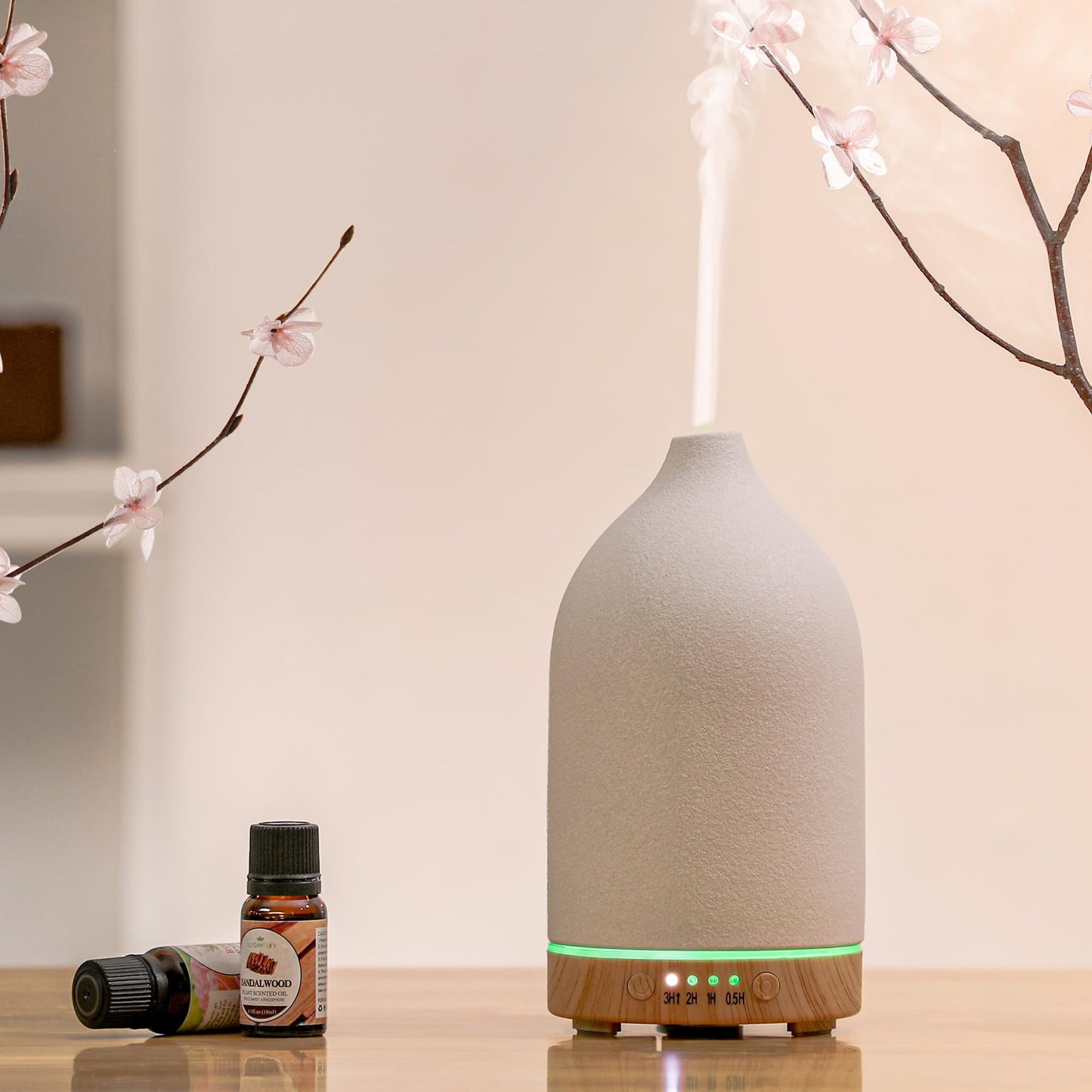 BOXING Essential Oil Diffuser - 3-in-1 Aromatherapy, 7 Night Light Colors, 100ml, Auto Shut-Off