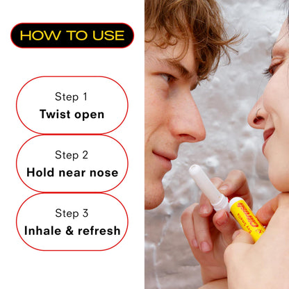 Boy Smells Citrus Sniffer Nasal Stick – Menthol Citrus Aroma Inhaler