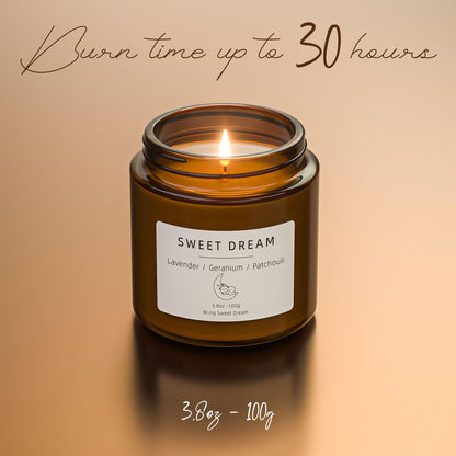 BOYUJK Scented Candles – Sleep & Stress Relief Candle Set | Gifts for Women & Men
