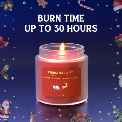 BOYUJK Christmas Scented Candles Gift Set – Gifts for Women & Men