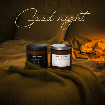 Scented Candles for Home | BOYUJK Candles – Stress Relief & Sleep Set (1.1 lb / 480 g)