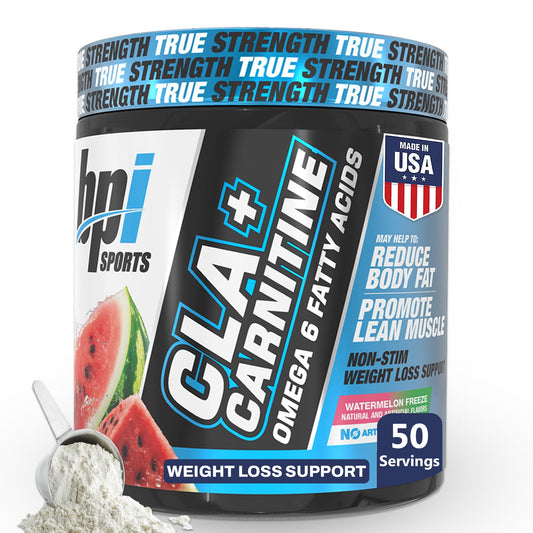 BPI Sports CLA+Carnitine – L-Carnitine & Linoleic Acid for Weight Loss & Metabolism – Watermelon Freeze – 50 Servings BritishVita | Premium UK Vitamins & Wellness Supplements