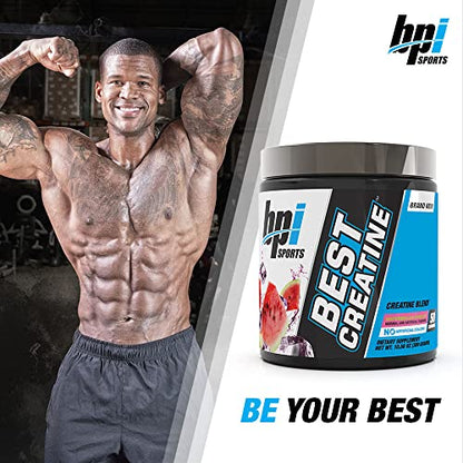BPI Sports Best Creatine – Watermelon Cooler, Creatine Monohydrate Powder (50 Servings, 10.58 oz)