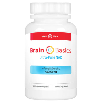 Brain Basics Ultra NAC | Glutathione Precursor for Brain, Liver Health & Immune Support | 90 Servings