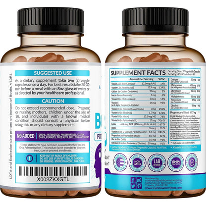 40-in-1 Brain Booster for Memory, Focus & Clarity | Natural Nootropic Brain Support with DMAE, Bacopa Monnieri – 120 V Capsules