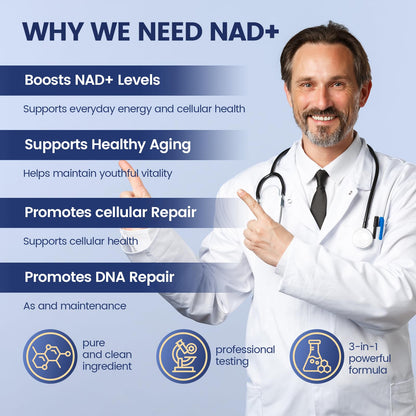 NAD Liquid Supplement 1500mg - Extra Strength NAD+ with Nicotinamide Riboside, Quercetin Phytosome, Resveratrol & PQQ (30 Pack, Berry Flavor)