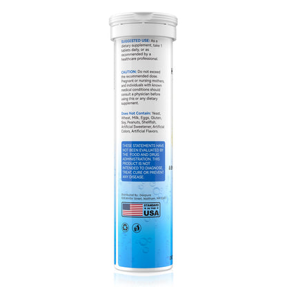 Hydrogen Water Tablets 12ppm with Magnesium – High-Concentration H2 for Brain Health