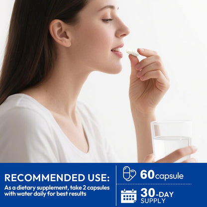 Neuro Magnesium L-Threonate Capsules | Brain Health & Focus Supplement