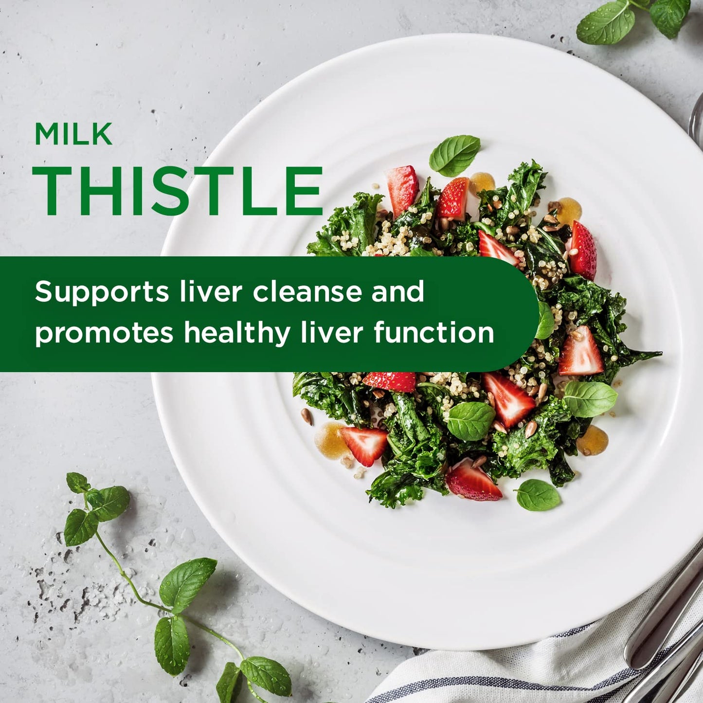 Emerald Labs European Milk Thistle – Organic Liver Health & Energy (60 Veg Capsules)