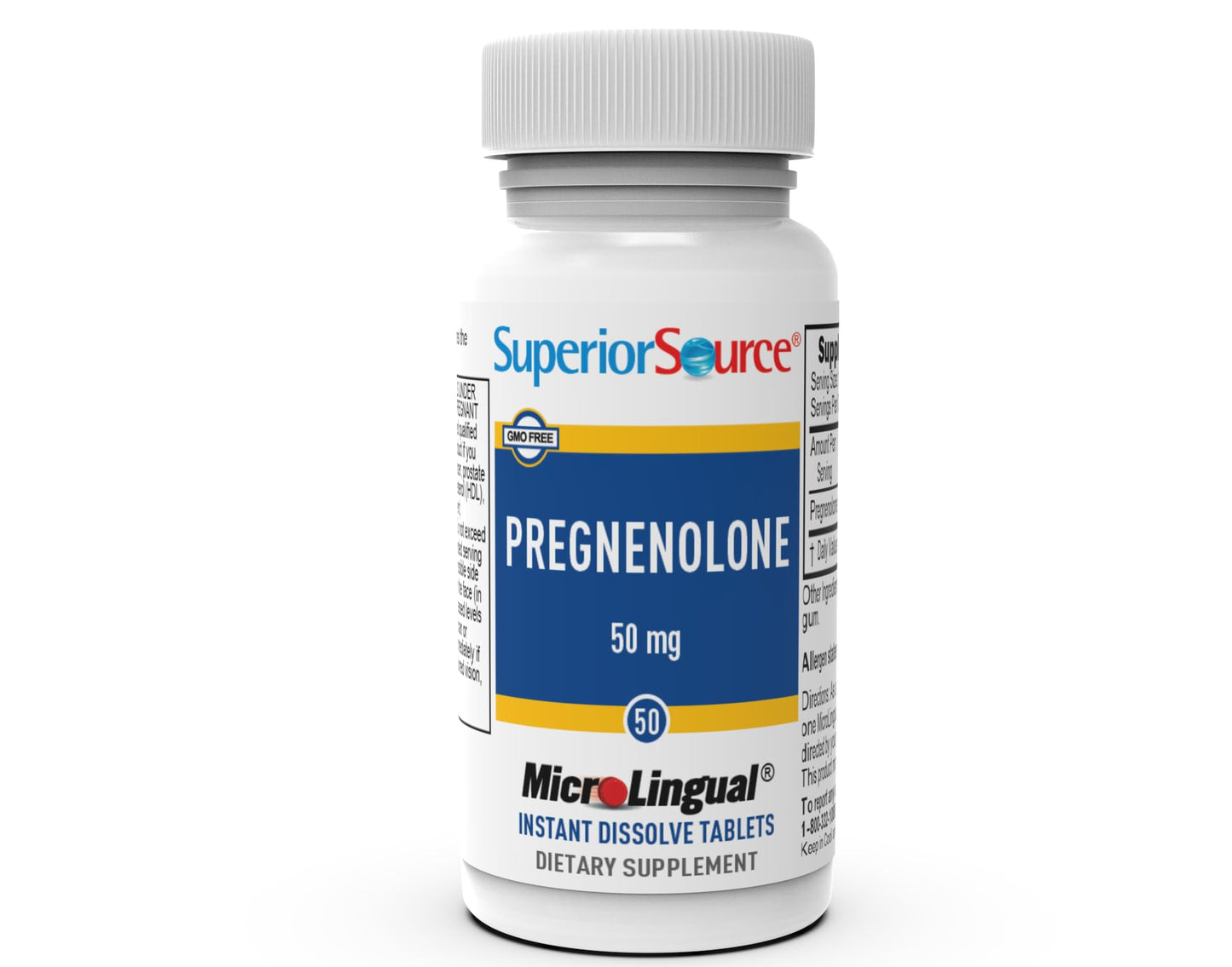 Pregnenolone 50 mg – Brain Health & Hormone Support | Superior Source