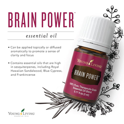 Brain Power 5ml Essential Oil by Young Living Essential Oils