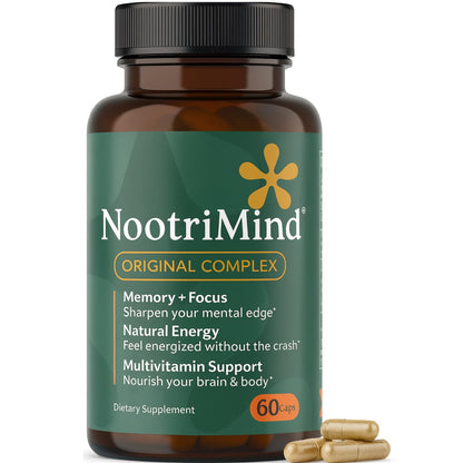 Brain Supplements for Memory & Focus – Bacopa, PS & Omega-3