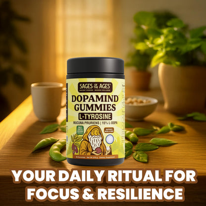 Sages Of The Ages DopaMind Gummies – Tyrosine Support for Focus & Mood