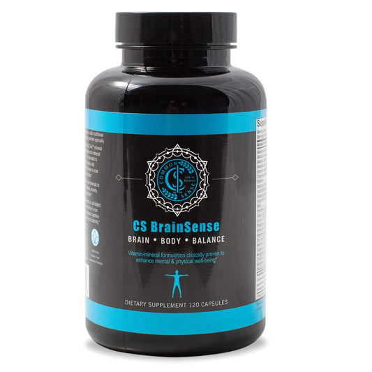 BrainSense Mood Stabilizer & Brain Supplement - 120 Capsules | CommonSenseWW BritishVita | Premium UK Vitamins & Wellness Supplements
