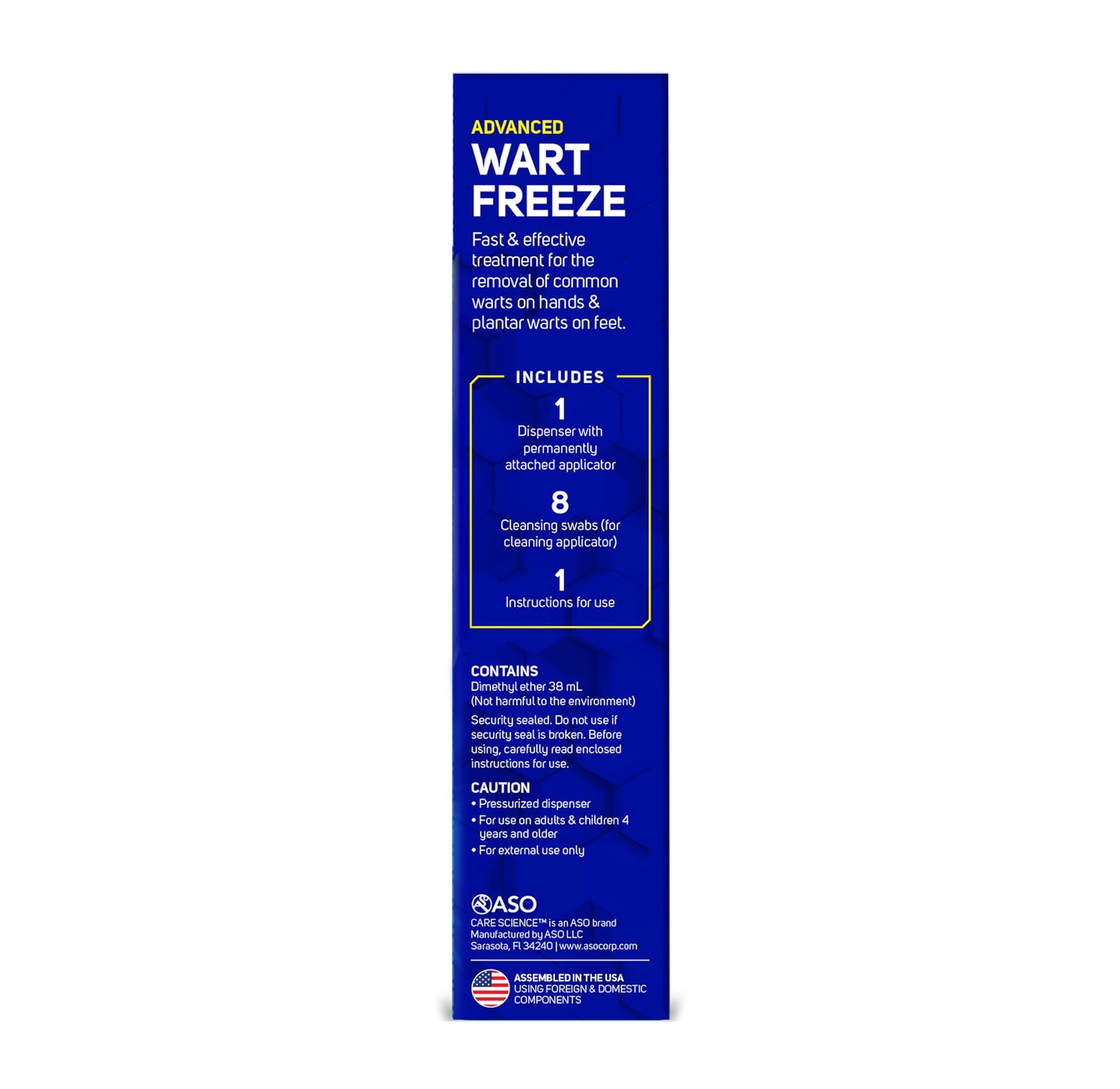 Care Science Wart Remover Freeze — 8 Applications | 1-Step Wart Removal for Common Warts (Hands, Elbows, Knees, Feet) | brand