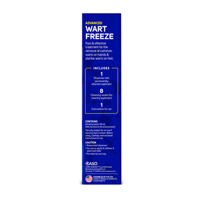 Care Science Wart Remover Freeze — 8 Applications | 1-Step Wart Removal for Common Warts (Hands, Elbows, Knees, Feet) | brand