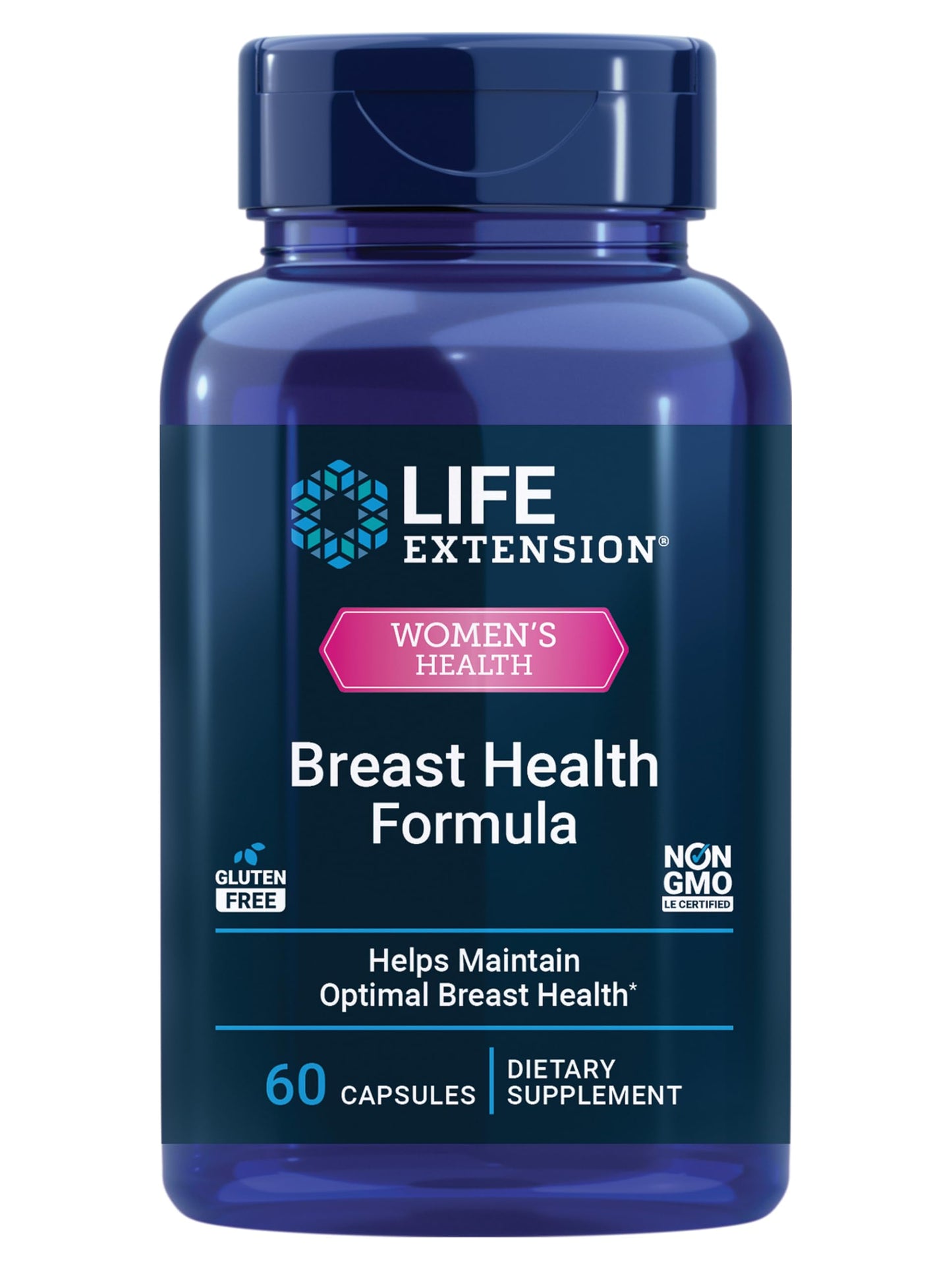 Life Extension Breast Health Formula – Hormone Balance, 60 Capsules