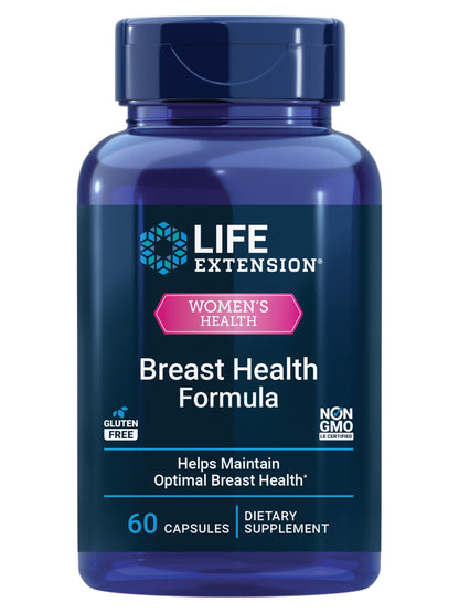 Life Extension Breast Health Formula – Hormone Balance, 60 Capsules
