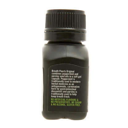 Breath Pearls Original Freshens Breath – 50 Softgels, All Natural
