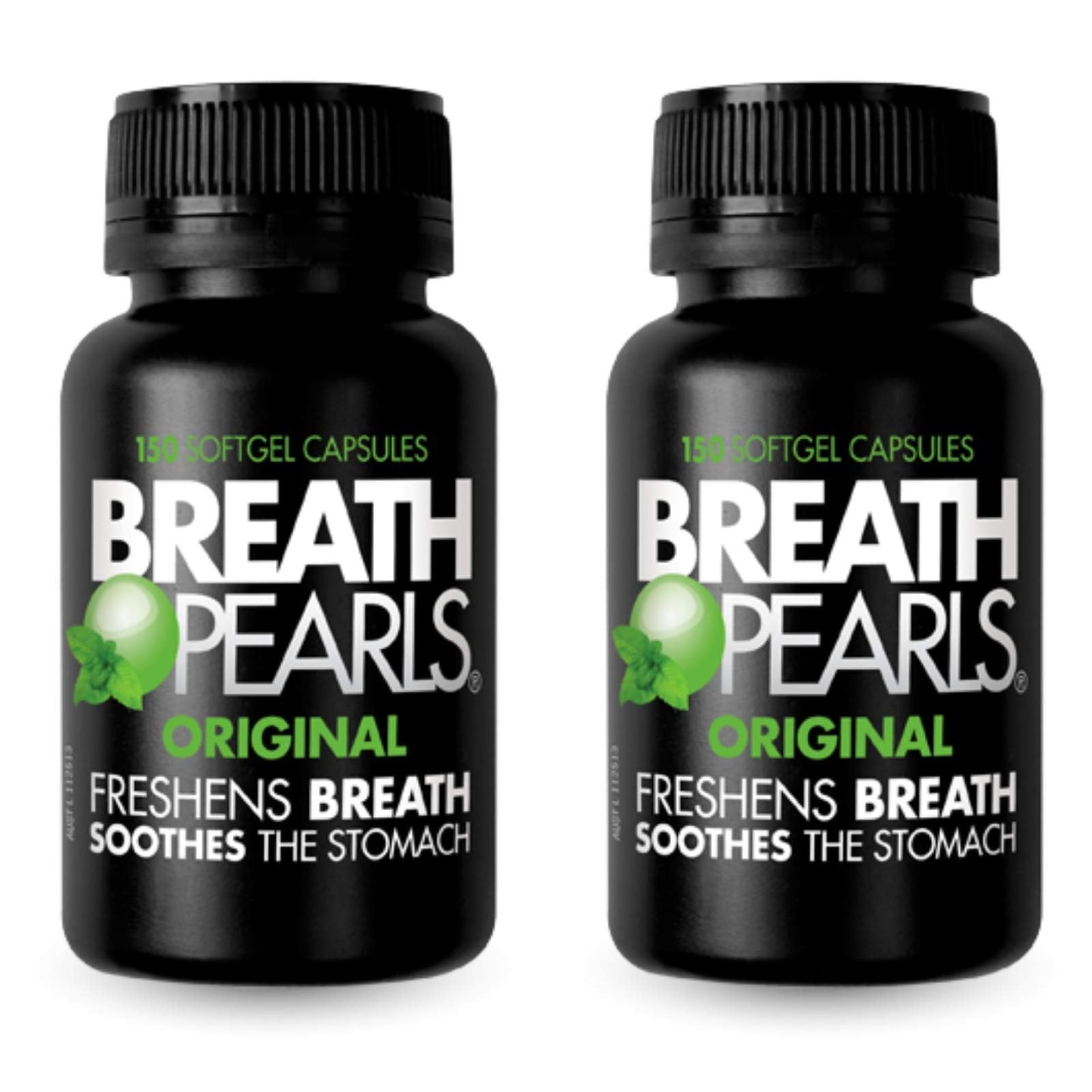 Breath Pearls Original Fresh Breath - 300 Softgels (2 x 150)