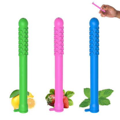 3-Pack Chewable Essential Oil Breath Sticks - Focus, Aromatherapy & Fresh Breath