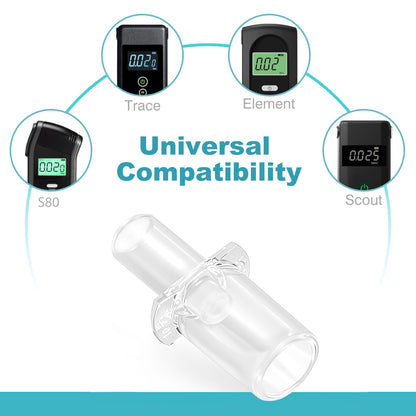 Breathalyzer Mouthpieces (500-Pack) - S75 S80 Trace Element Scout Compatible