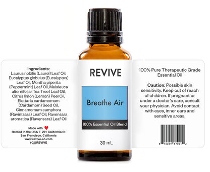 Breathe Air Essential Oil Blend 30mL by Revive Essential Oils – 100% Pure Therapeutic Grade